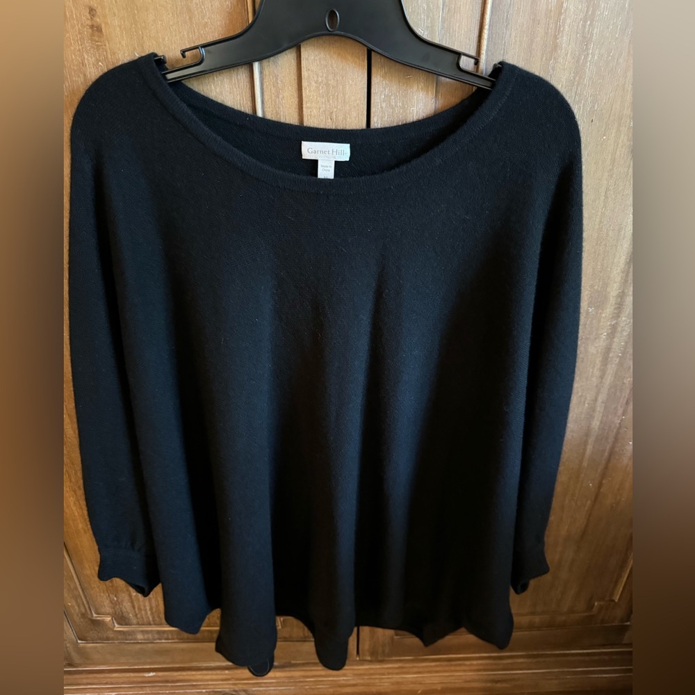 Garnet Hill women’s cashmere sweater